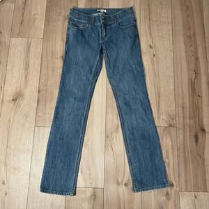 Denizen From Levis Womens Size 6 Jeans Ultra High Rise Crop Flair